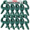 10 Plant Stem Fixing Clip Fruit Vegetable Cultivation Auxiliary Products Clip for Preventing Lodging Assisting Gardening Gadget