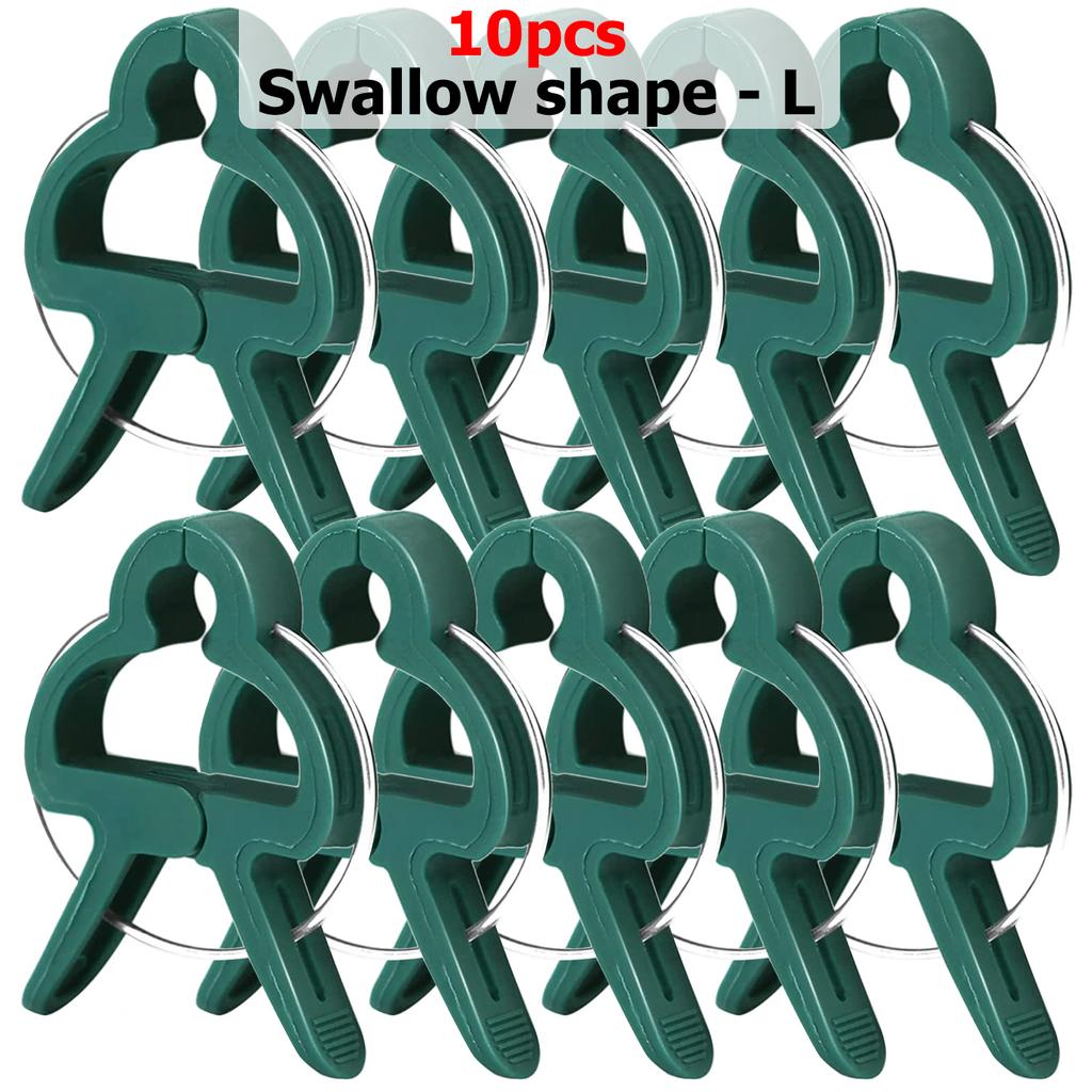 10 Plant Stem Fixing Clip Fruit Vegetable Cultivation Auxiliary Products Clip for Preventing Lodging Assisting Gardening Gadget