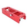 Door Hinge Jig Lock Installation Kit Hole Drilling Set Aluminum Alloy Router Template Mortising 2.5 5in Square 1 4in 5