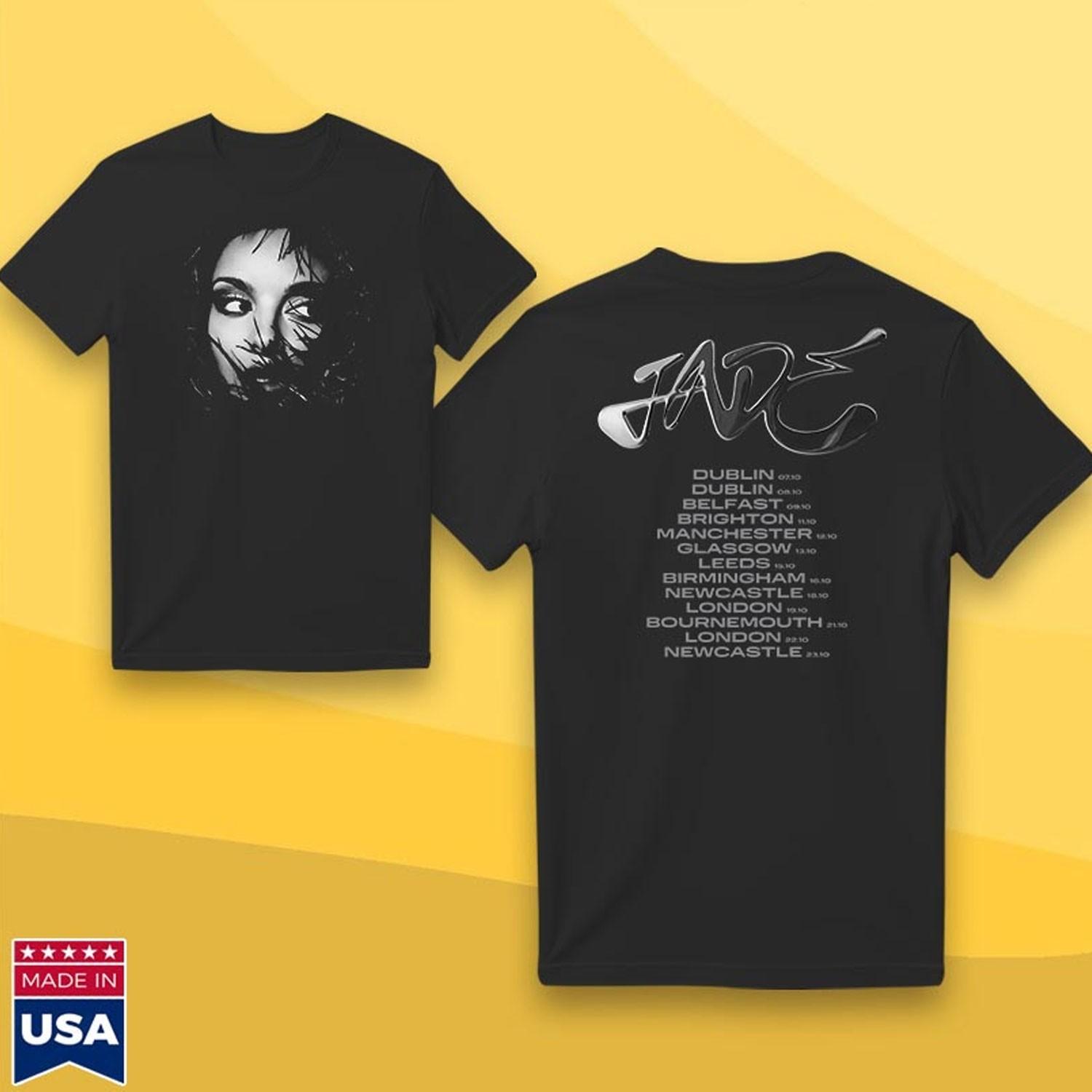 Jade UK IRE Dateback Tour 2025 T-Shirt Unisex T-Shirt S