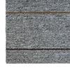 Grey Carpet Tile with Stripes 50 x 50 cm 4 pcs
