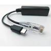 Durable Gigabit PoE Splitter for Camera PoE Separator 15cm Cable Length