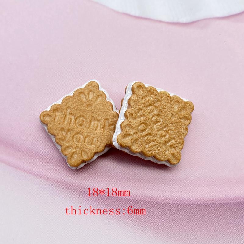 7/14Pcs Cute Mixed Simulated Mini biscuit Flat back Resin Cabochons Scrapbooking DIY Jewelry Craft Decoration Accessorie F16