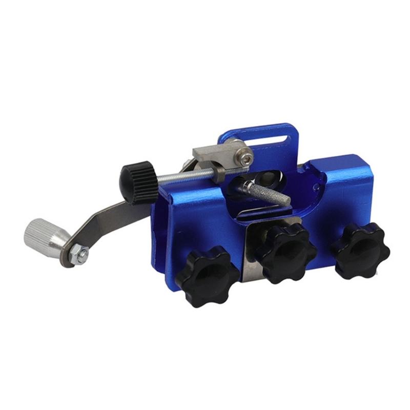 Portable Household Electric ChainSaw Sharpener Hand-Crank Chain Grinder Chain Clip Sharpening Tool for Chainsaws