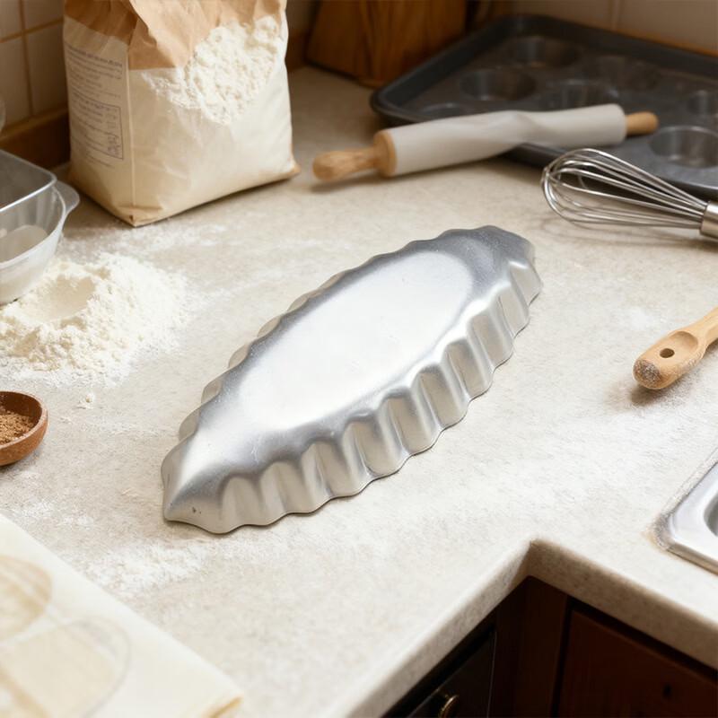 MDNG Aluminum Alloy Boat-Shaped Chrysanthemum Mold