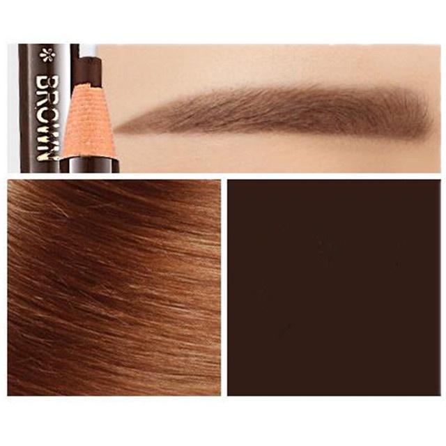 

Женский водостойкий и не размазывающийся карандаш для бровей Профессиональный карандаш для бровей визажиста Легко наносимый карандаш для бровей Pull Wire