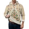 Men's Casual Long-Sleeve Fleece Hoodie With Pockets