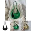 Trendy Chic Women's Shoulder Bag Simple Fashion Pu Material Street Style Small Crossbody Bag