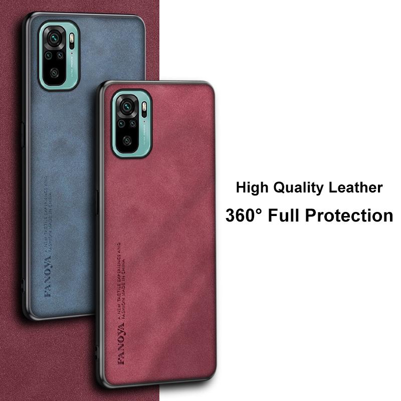 Luxury PU Leather Case For Xiaomi Redmi Note 9 9S 10S 11S 10 11 Pro Plus Cover Silicone Phone Case For Redmi Note 9T 10T 11T