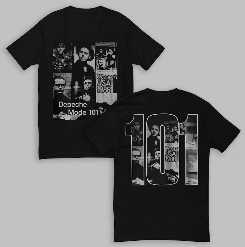 Vintage 1989 Depeche Mode 101 Live Album T-shirt size S-5XL S
