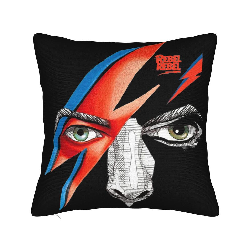 Warm Bedroom Cool Davids Star Bowied Singer Decor Pillowcases Merch  Pillow Covers Zippered Multi-Size
