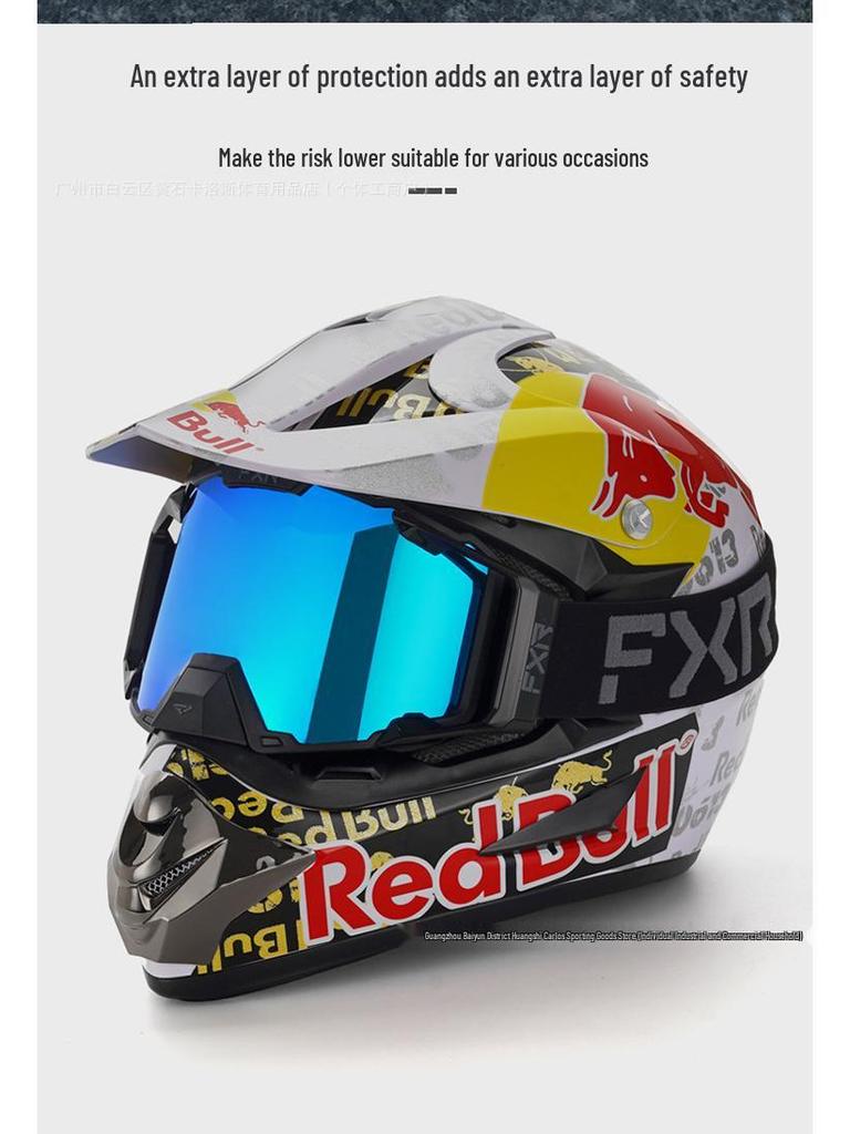 FXR Double-Layer Anti-Fog Goggles for Motorcycle, Off-Road, Mountain Biking & Skiing