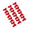 Colorful Home Decor Ornaments, 12pcs Assorted Bowknot Decorations for Christmas Tree and Holiday Party Celebration