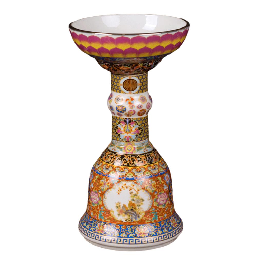 Exquisitedly Jingdezhen Ceramic Vase Antique Type Desk Ornament for Home Decoration and Office Display Height 25-26cm