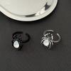 Spinnenförmige Öffnungs-Fingerringe Verstellbare Fingerringe Offene Ringe Legierungsmaterial Schmuck Geschenk für Frauen Freundinnen