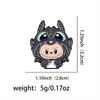Cartoon enamel pin brooch Unique design Well-made badge Suitable for backpacks and clothes Cute monster birthday gift for girls