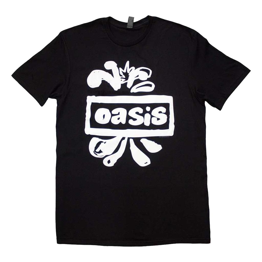 Oasis Unisex Adult Splat Logo T-Shirt