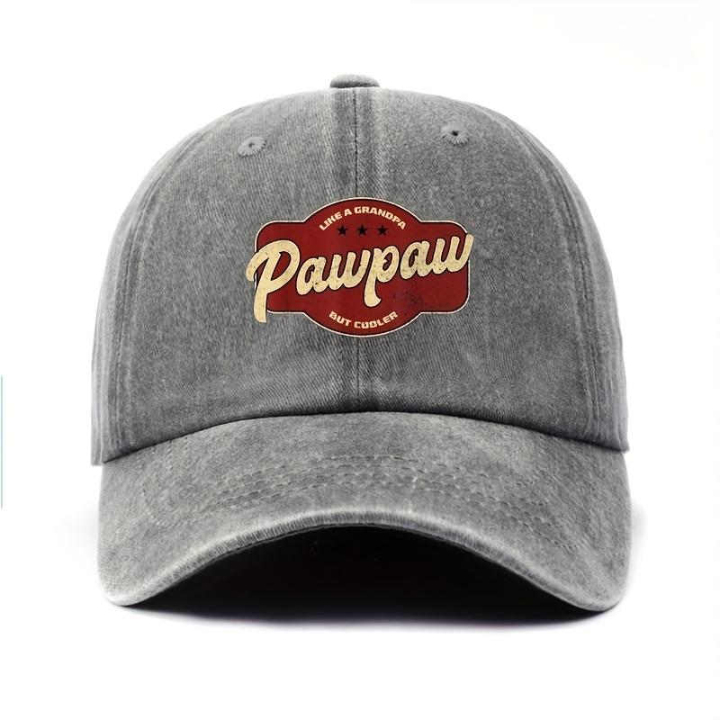 

A Classic Retro Funny Design Baseball Cap for Men Featuring a Print That Says Cool Like GrandpaAppropriate for Any Season One Size