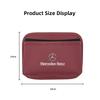 VFO1   Multi-functional Car Storage Box For Benz AMG A/B/C/E/S Class  W203  W220 W211 Holder Leather Auto Door Side Case Backseat Bag