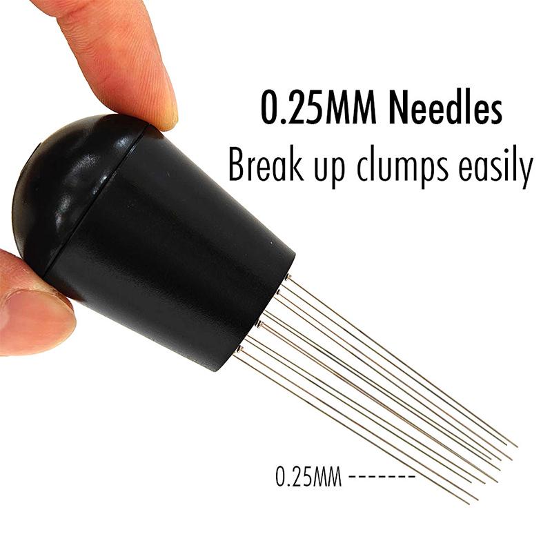 Upgraded WDT Tool Espresso Distribution Tool with Magnetic Stand Coffee Needle Stirrer Distributor WDT Tools Barista Accessories