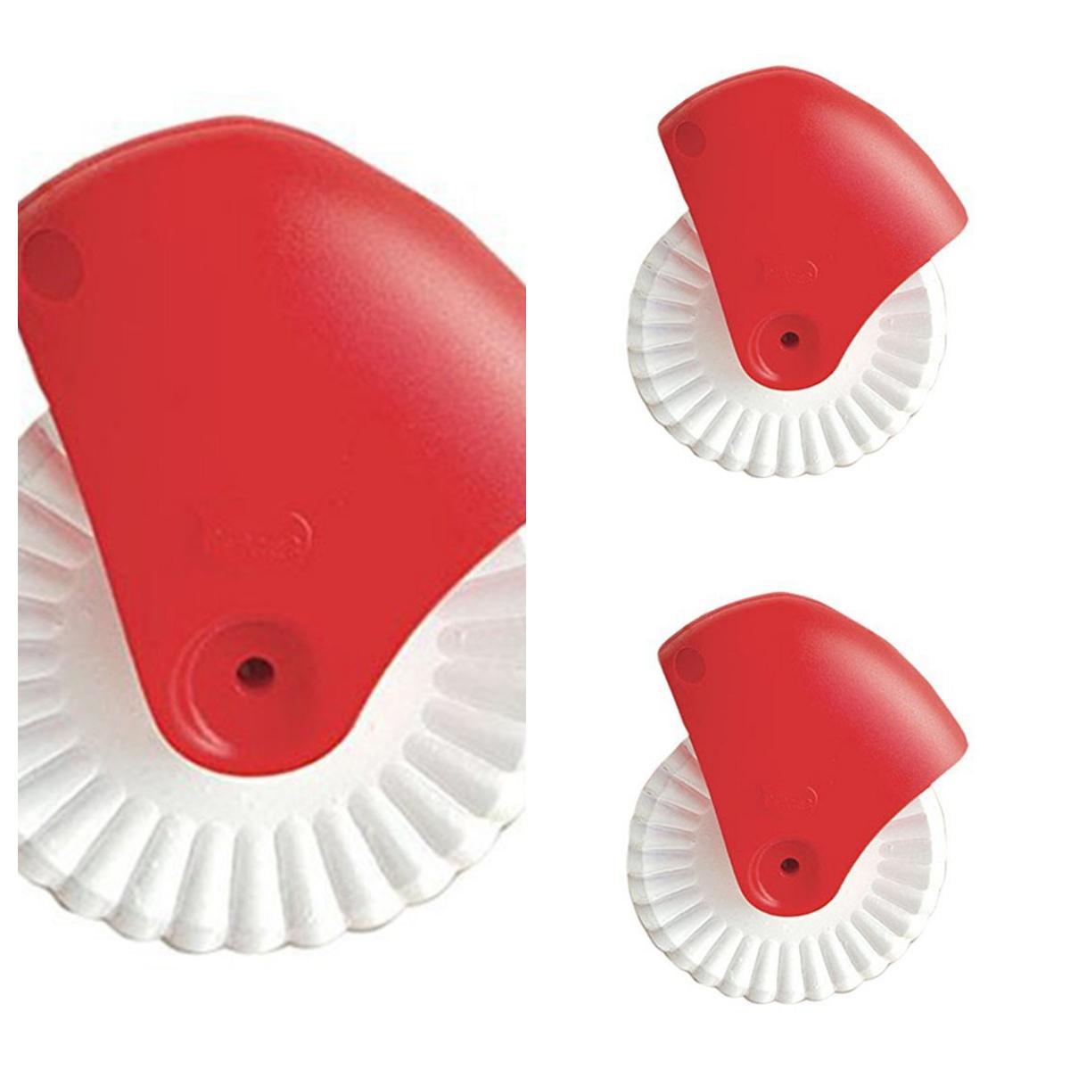 

Колесо для кондитерских изделий Talos, роликовый декоратор, резак для корочки для пиццы, ручной формовки, инструмент для выпечки Wave 3pcs