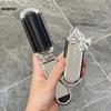 Opvouwbare Mini Haar Kammen met Spiegel Voor Reizen haar styling tools Cartoon Haarborstel Hoofd Massage Anti-Statische Borstels spiegels