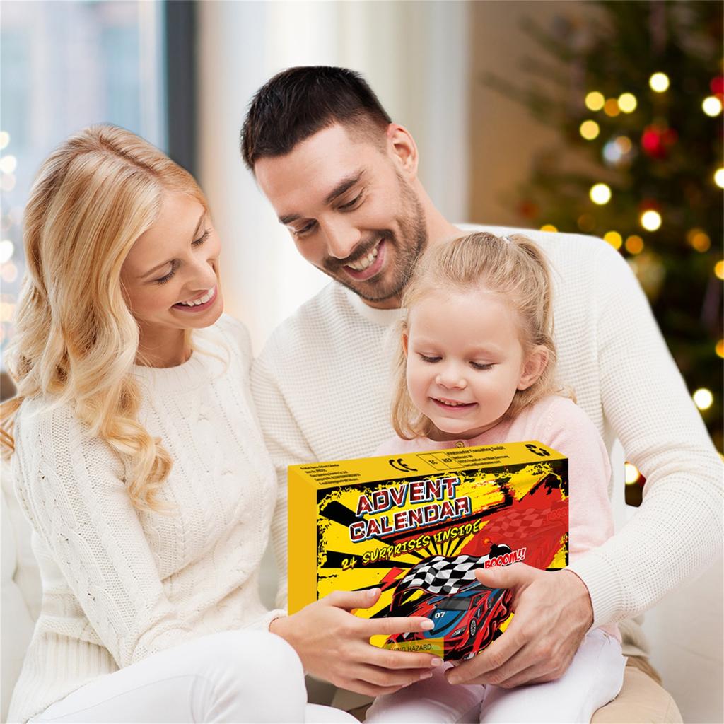 Advent Calendar Contains 24 Gifts, Cute Figures Doll Advent Calendar, Christmas Countdown Calendar With Surprise Toys,