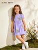 European Style Floral Embroidery Princess Dresses for Girls - New 2026 Summer Collection