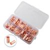 Electrical Butt Terminals Copper Crimp Connectors Wiring Projects Electrical Connection Heat Shrink Tubing Seamless Design