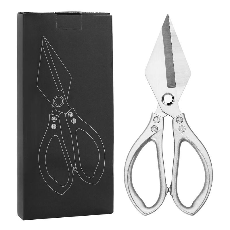 Ruhan Large-Head Stainless Steel Kitchen Shears, 2-Pack