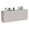 Buffet Masainas Dmora, En Bois Nobl Beige 200x40x78h Cm