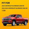 License Plate Bracket Black For 2024 Chevrolet Silverado 2500 HD Front GM1068256