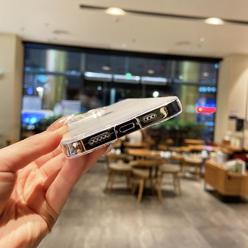 IPhone13 Semi-transparent Case Suitable for Apple 13promax Phone Case 12 Simple 11 Fashionable Protective Case
