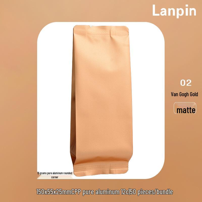 Premium Aluminum Foil Tea Bag for Yancha, Black Tea, Green Tea, Cinnamon, Da Hong Pao