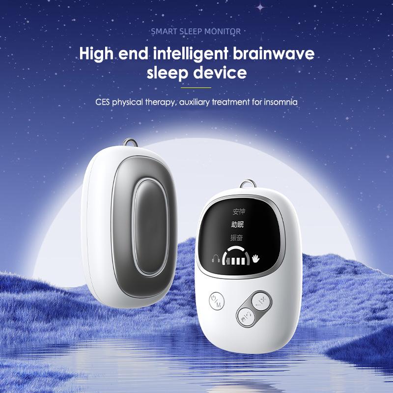Smart Handheld Sleep Aid Device  Microcurrent Sleep Helper, Ear Clip Sleep-Inducing Goodies