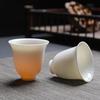 Tuopai Mutton Fat Jade Porcelain Tea Set