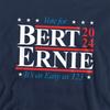 Sesame Street Unisex Adult Bert Ernie For President 123 Sweatshirt
