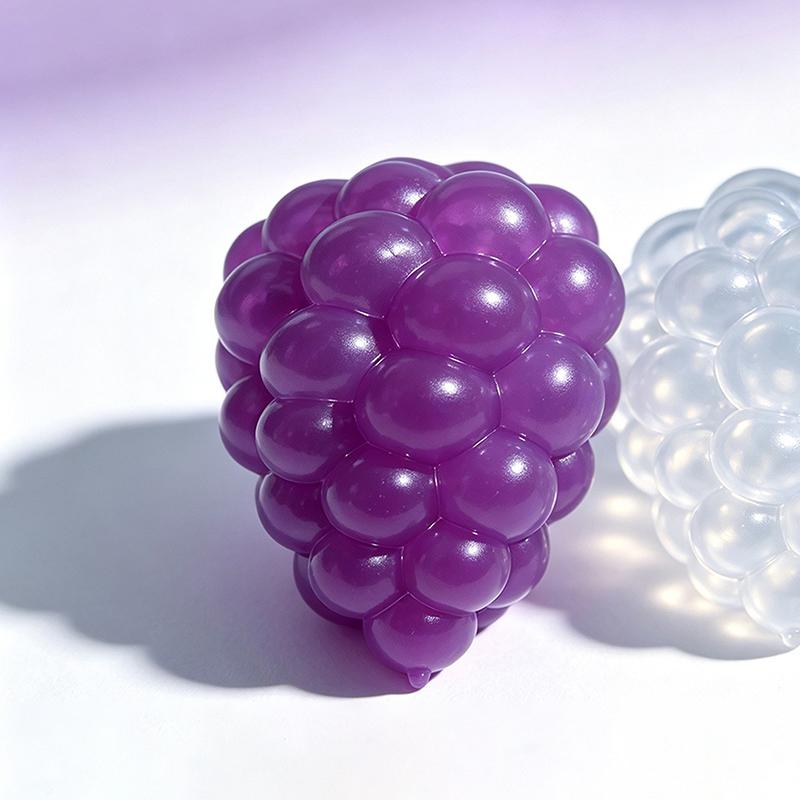 Novelty Shell Grape Empty Squeeze Toy Fidget Slow Rebound Stress Relief Squeeze Doll Office Anxiety Relief Vent For Kids Adults