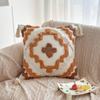 45x45cm Bohemian Canvas Throw Pillow Cover Cojines Tufted Living Room Decor Bedroom Headboard Cushion Covers Sofa Pillowcase