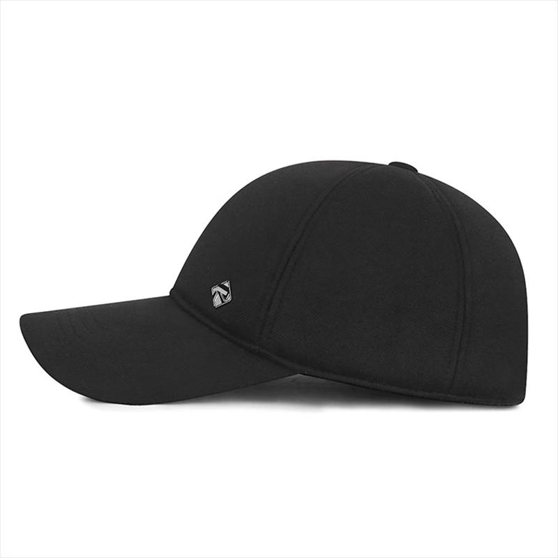 Zhen Yueqi Winter Wool Baseball Cap with Ear Flaps