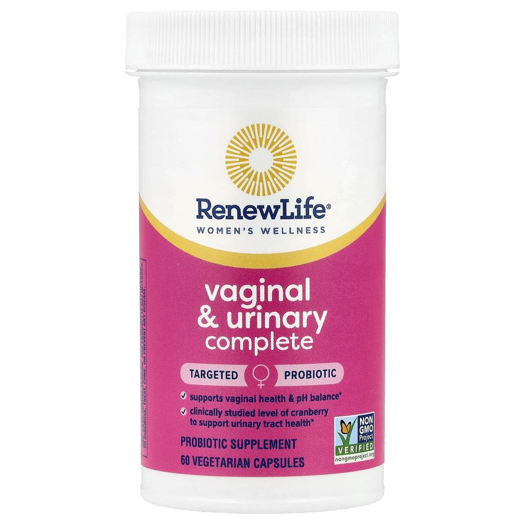 Women's Wellness, Vaginal and Urinary Tract Complete, 60 Veggie Capsules