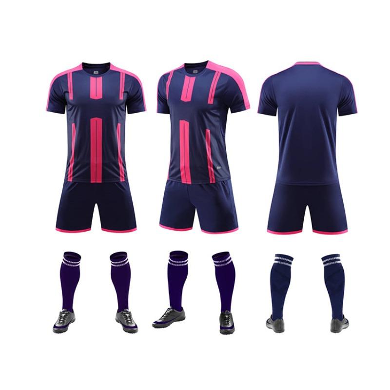 Football Jersey Set Men'S Printing Breathable Game Jersey Training Jersey Adult Children'S Jersey Clothing Elementary School Students