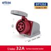 Second Gen IP67 Industrial Aviation Socket Connector 16A/32A, 3-Core/4-Core/5-Core, Non-Explosion-Proof