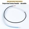 1/2Pcs 30cm DRL LED Strip RGB Turn Signal Durable Auto Headlights