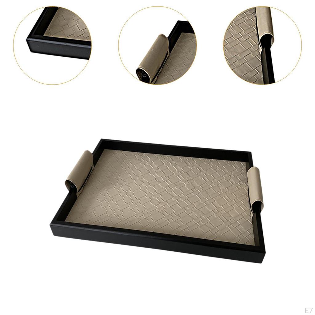 Jewelry Display Bracelet Necklace Ring Holder Serving Tray for Bathroom Companion Dertre