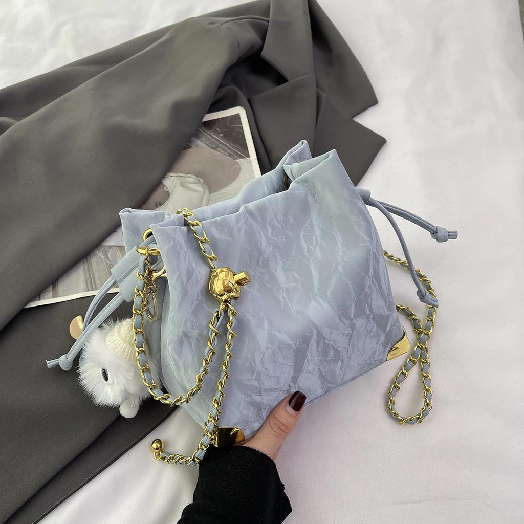 High-Quality Casual And Elegant Women'S Shoulder Bag Versatile Shoulder Bag Crossbody Bag New Bucket Bag Premium