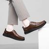 Casual Retro Men Shoes Business Brand Leather Shoes Fashion for Men  Comfortable and luxurious men's outdoor walking shoes