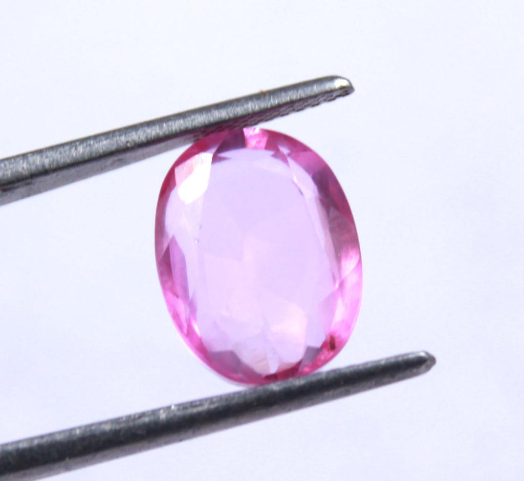8.00 Carat Valentine Big Sale Oval Shape Pink Sapphire Certified Sri Lanka Gemstone SN110