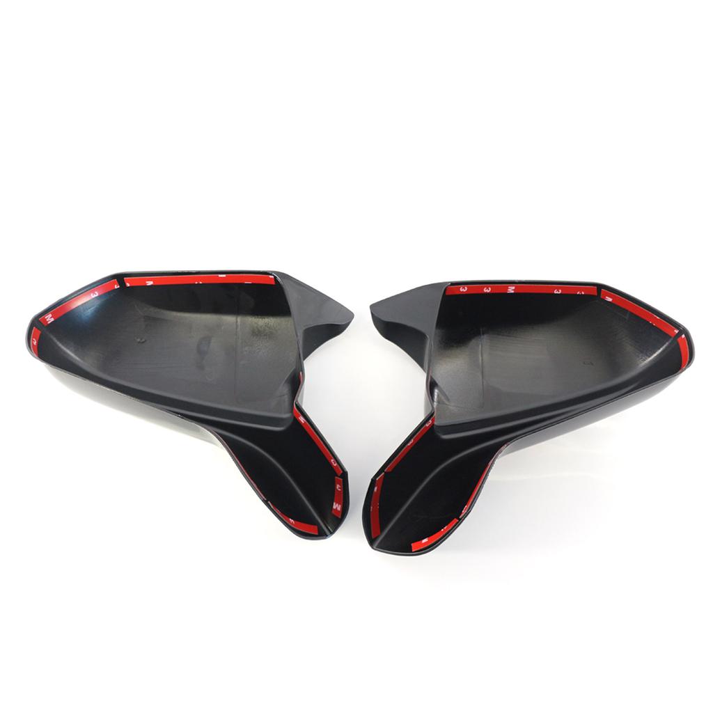 Repfri Backspegelkåpa för Bil Sidobackspeglar Självhäftande Kåpa Hus för Fodral för 2016-2021