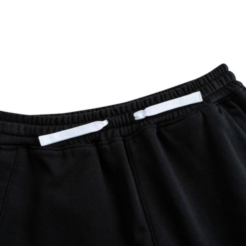 Nike Shorts de Malha Larga com Cordão e Estampa do Logotipo da Série 3Brand Infantil Preto NY2332085GS-001
